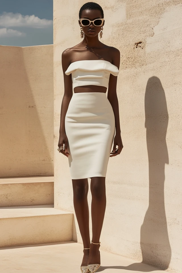 Sleek Bandeau Dresses for Minimalist Chic - photo 7