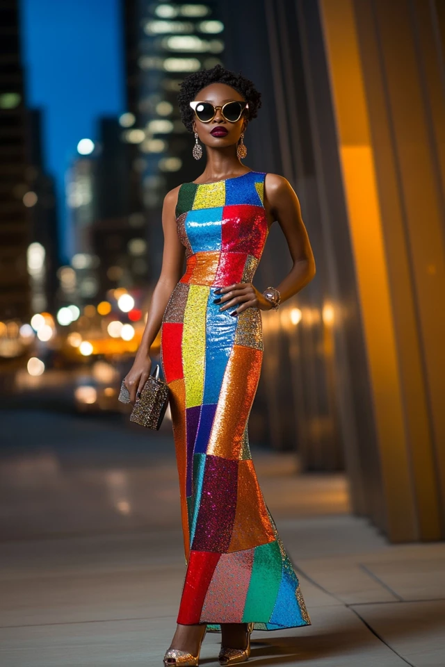 Glam Girls’ Night Out Dresses with Bold Colors - photo 7