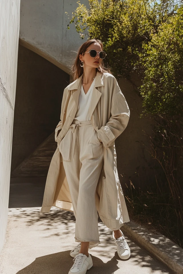 Minimalist Evening Walk Outfits with Simple Layers - photo 7