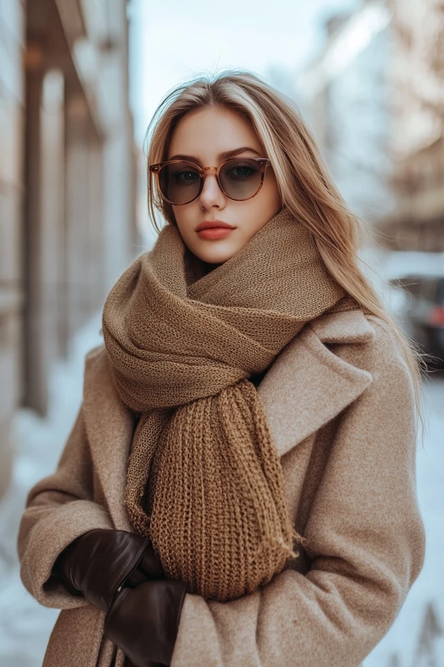 Soft Infinity Scarves for Winter Warmth - photo 7