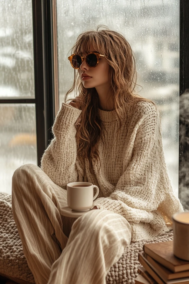 Relaxed Knit Sets for Indoors on Rainy Days - photo 7