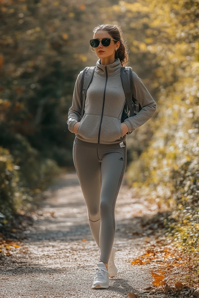 Full-Length Active Pants for Cloudy and Cool Afternoons - photo 7
