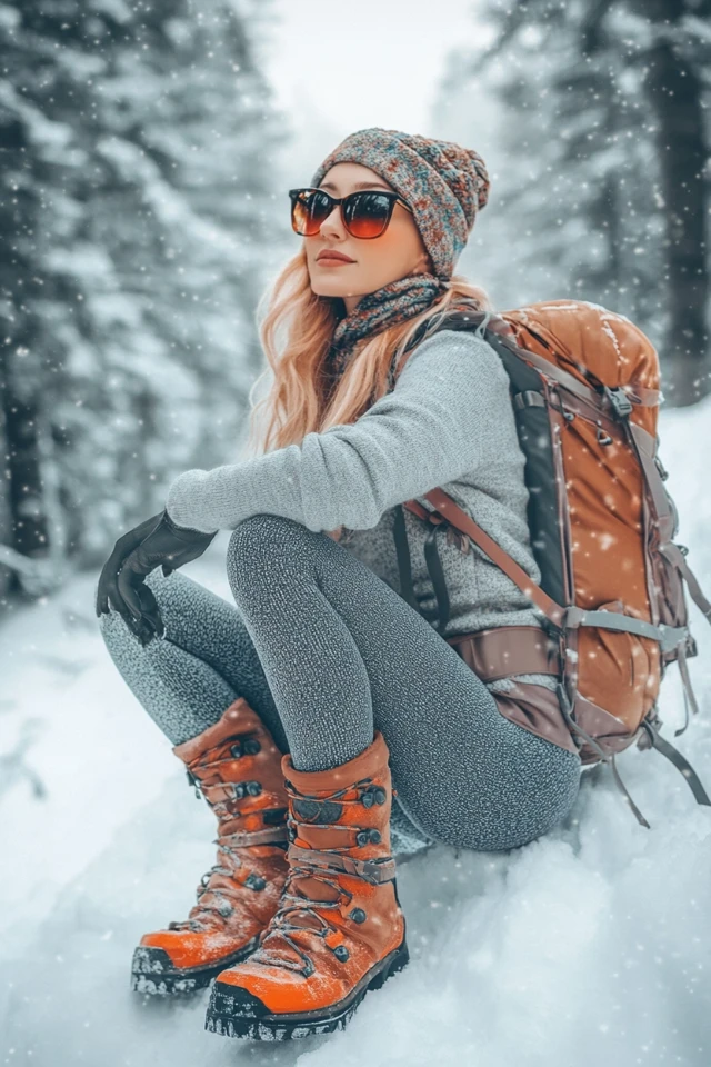 Warm Hiking Boots for Snow-Covered Trails - photo 7