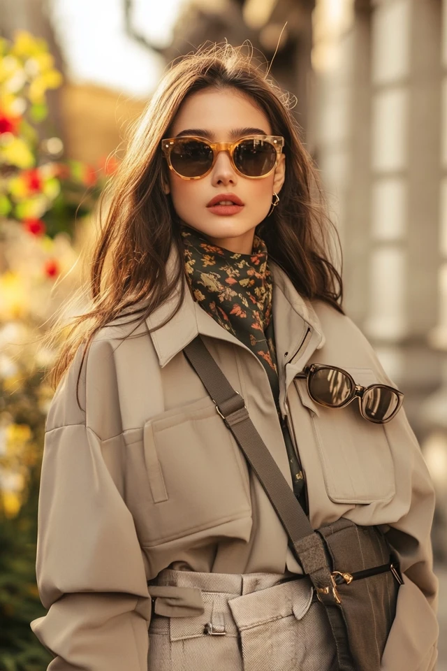 Cropped Jackets for Mild Early Spring Temperatures - photo 7
