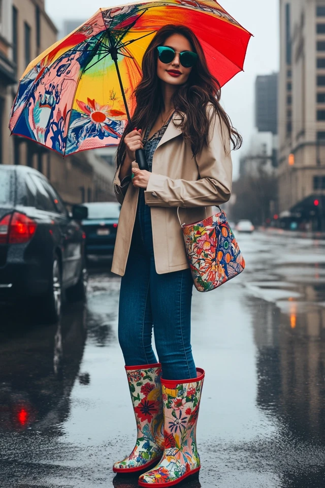Rain Boots with Fun Prints for Puddle-Jumping Weather - photo 7