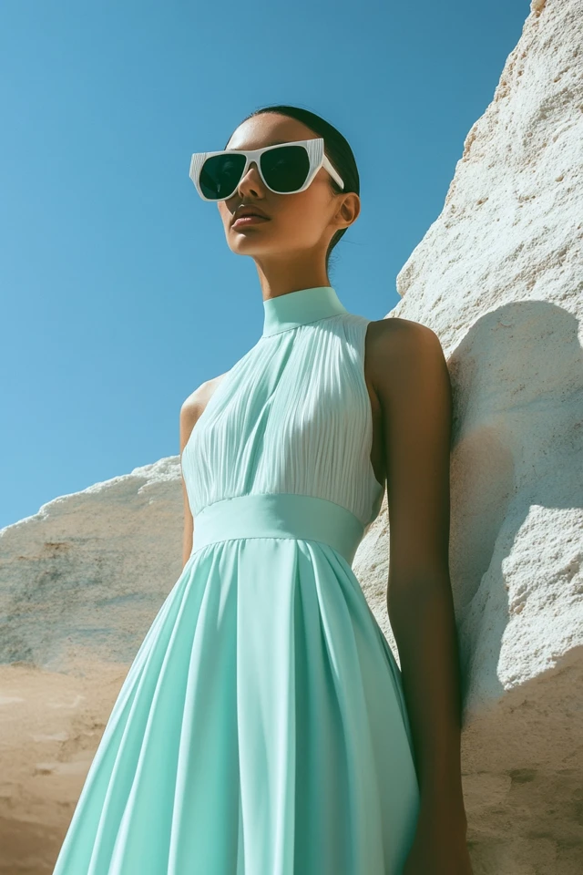 The Perfect Mint Green and White for Spring Dresses - photo 7