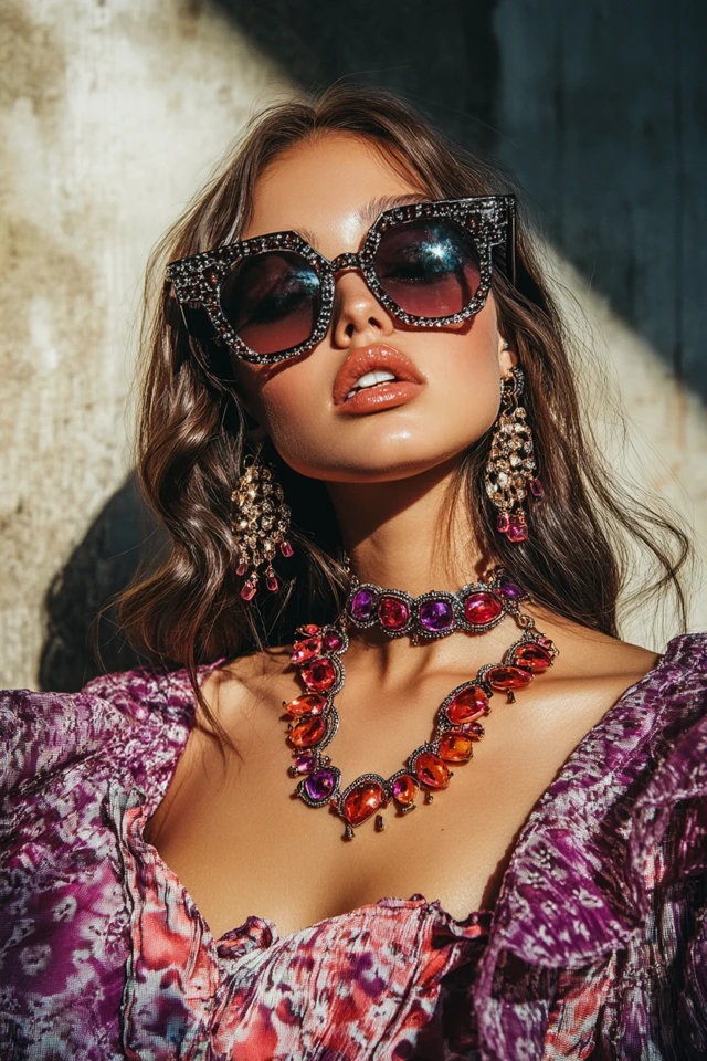 How to Style Multi-Colored Gemstone Jewelry - photo 7