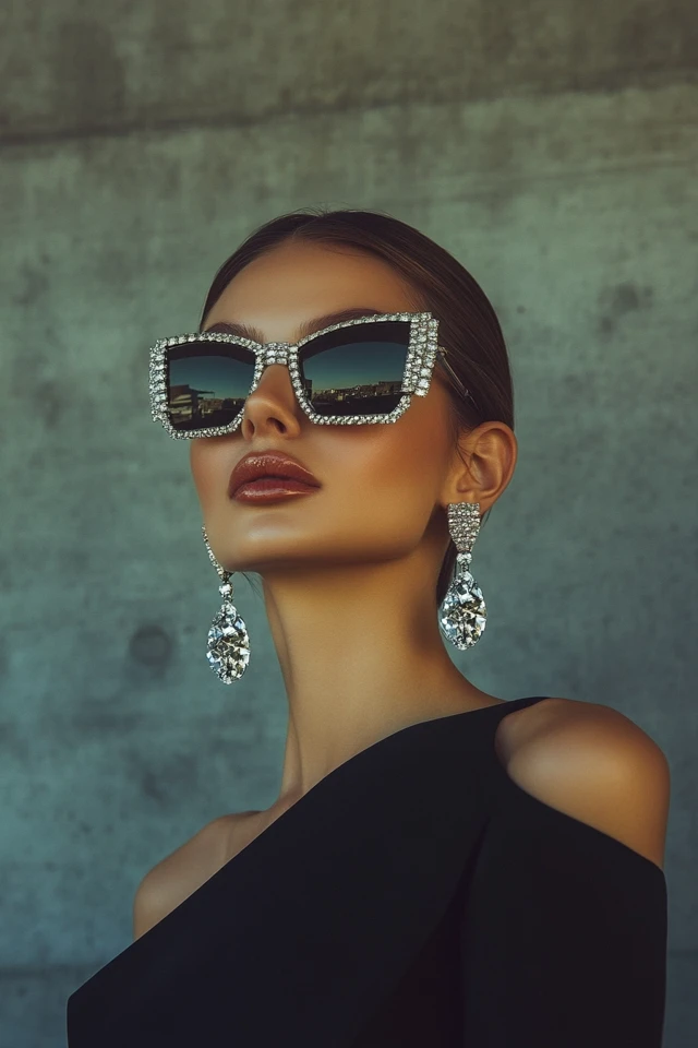 How to Wear Crystal Drop Earrings for Evening Glam - photo 7