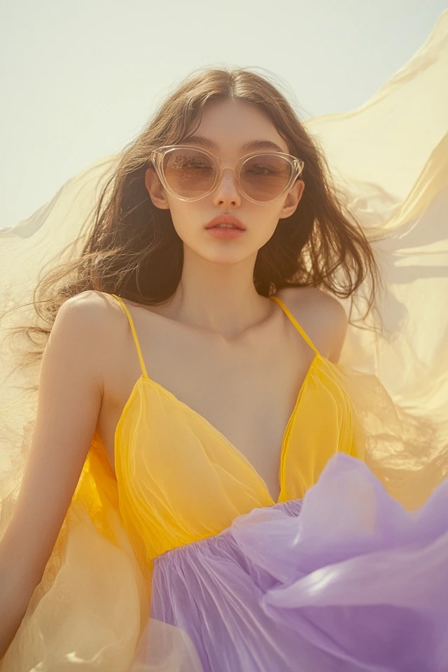 Bright Yellow and Soft Lavender Pairings for Sundresses - photo 7