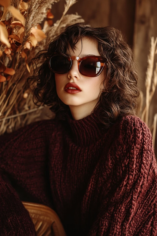 Chocolate and Burgundy Pairings for Cozy Knitwear: A Warm and Elegant Duo - photo 7