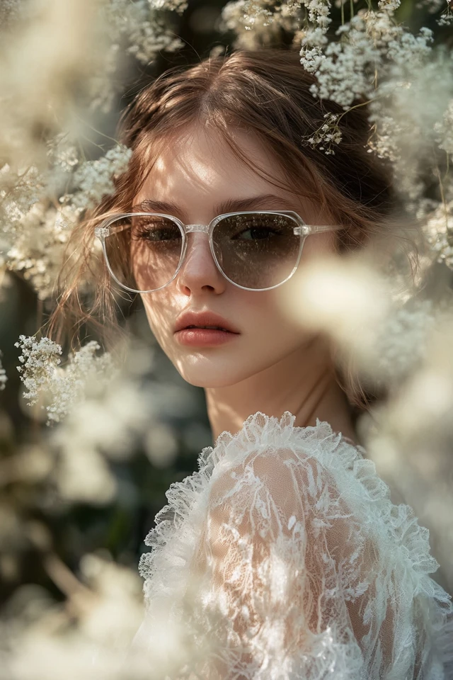Lace and Chiffon Combinations for Romantic Bridal Looks - photo 7