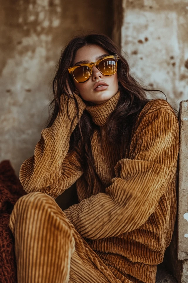 Pairing Corduroy and Soft Knits for Cozy Layers - photo 7
