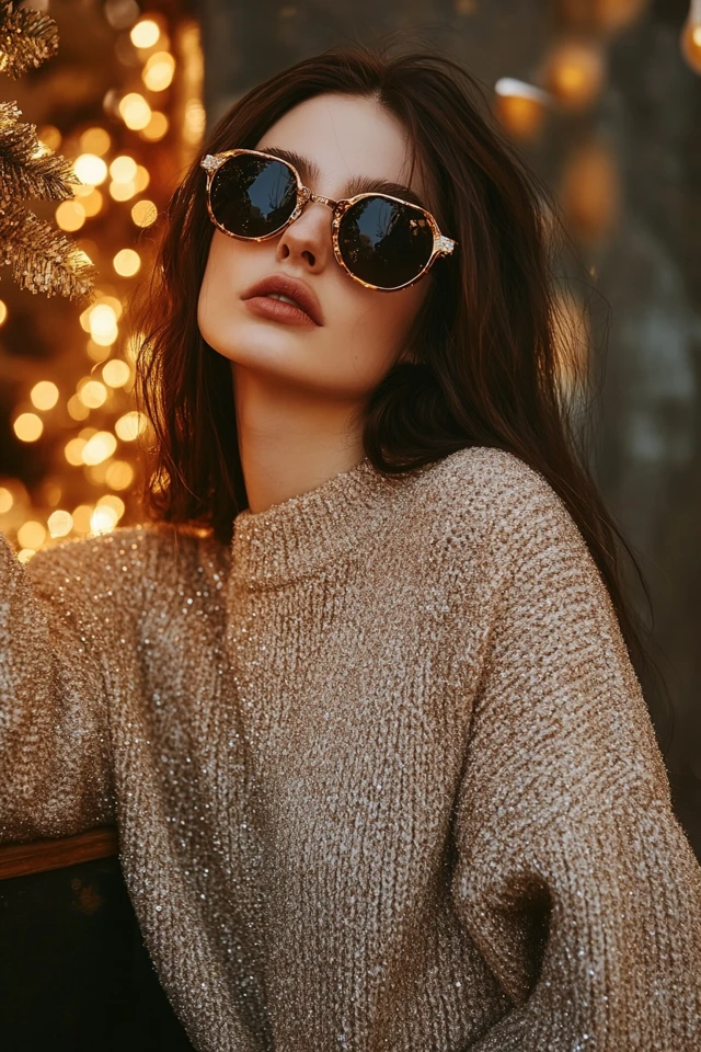 Sparkly Knitwear for Winter Festive Vibes - photo 7