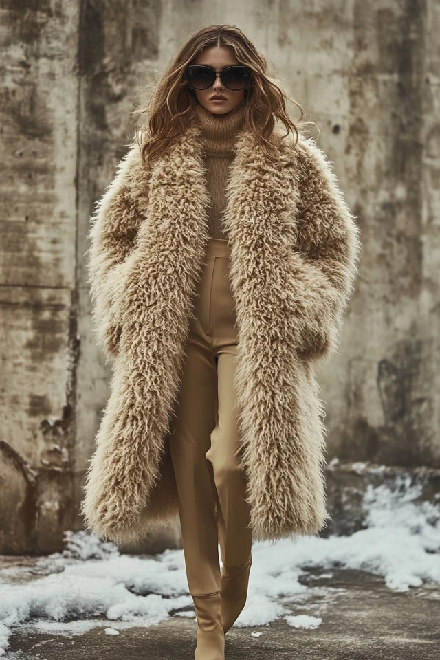 The Best Shaggy Coats for Winter Drama - photo 7