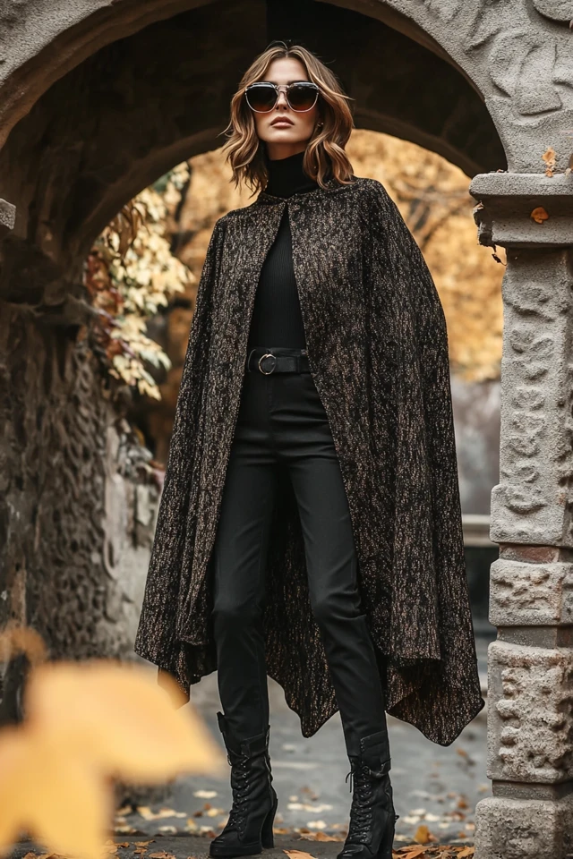 Statement Capes for Bold Fall Outfits - photo 7
