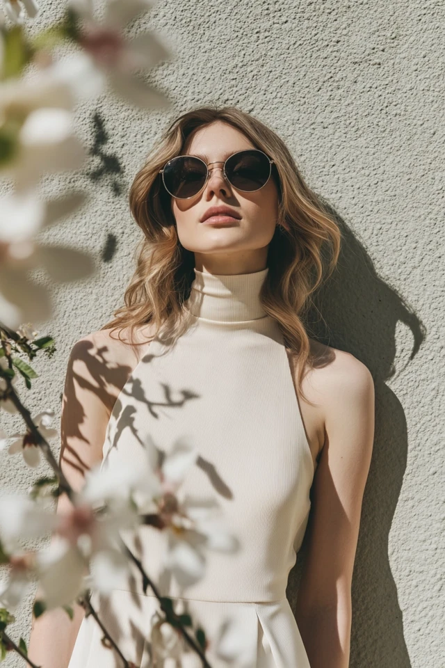 Layered Slip Dresses with Turtlenecks for Spring Chic - photo 7