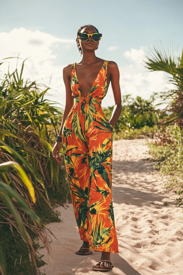 Tropical Jumpsuits for Summer Beach Days - photo 7