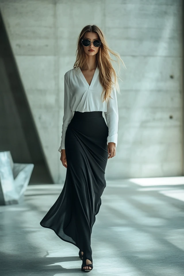 Asymmetrical Wrap Skirts for Contemporary Looks - photo 7