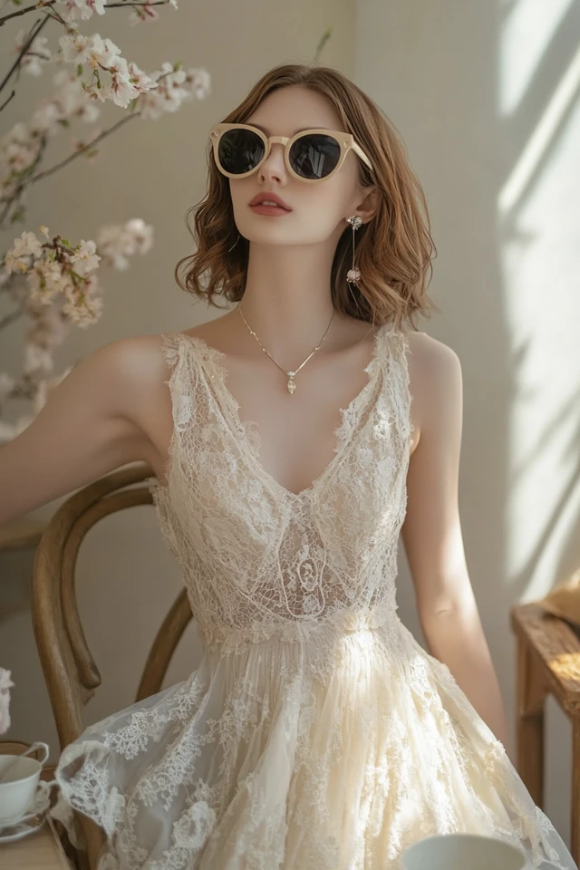 Sophisticated Tea Party Dresses with Lace Details - photo 7