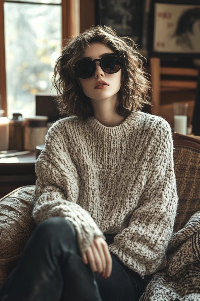 Relaxed Oversized Sweaters for Cozy Days - photo 7