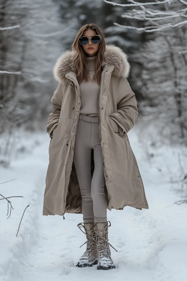 Fleece-Lined Parkas for Snowy Winter Strolls - photo 7
