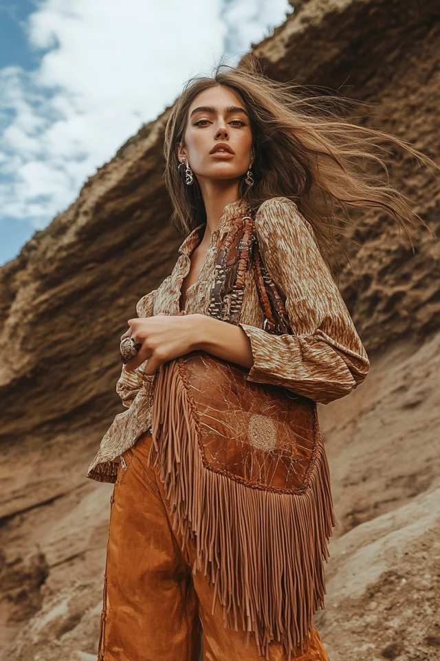 How to Style Fringe Bags for a Bohemian Vibe - photo 6