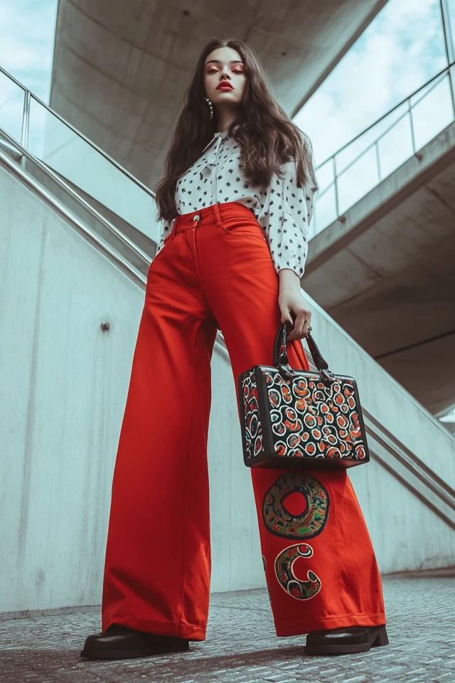 Styling Boldly Patterned Bags with Subtle Outfits - photo 7