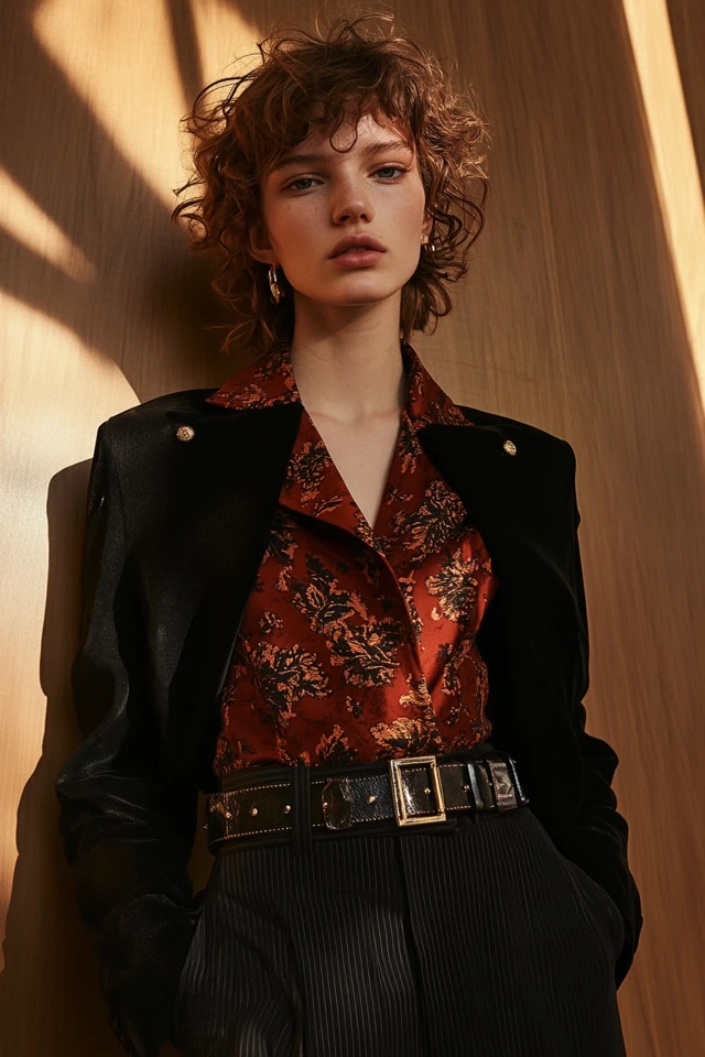 How to Wear Double-Buckle Belts with Different Outfits - photo 7