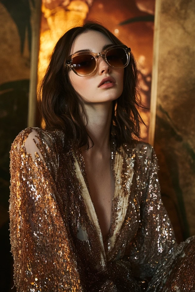 Combining Wool and Sequins for Festive Layers: Cozy Meets Glam - photo 7