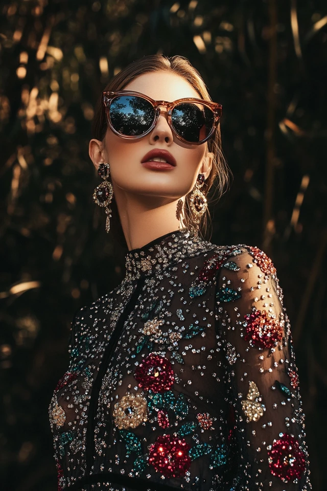 How to Add Rhinestone Accessories for a Glam Look - photo 7