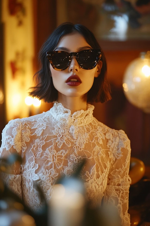 Elegant Lace Tops for Festive Gatherings: Timeless Sophistication for Any Celebration - photo 4