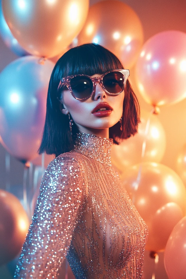 Glamorous Glitter Dresses for Birthday Galas: Shine Bright on Your Special Day - photo 4