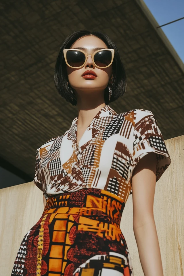 Straight Skirts with Bold Patterns for Modern Chic: Striking, Sophisticated, and Playful - photo 4