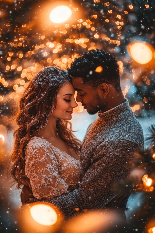 Matching Couples’ Attire for Festive Photoshoots: Creating Coordinated and Timeless Looks - photo 4
