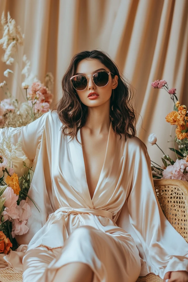 Luxurious Satin Robes for Bridal Morning Photoshoots: Elegance and Comfort for Your Special Day - photo 4