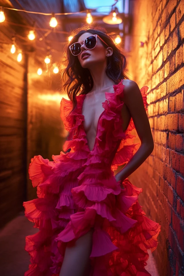 Fun Ruffled Dresses for Latin-Themed Dance Nights: Vibrant Style Meets Passionate Movement - photo 4