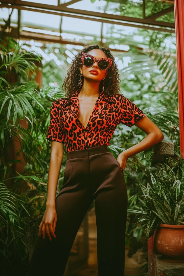 Bold Animal Print Tops for Fun Safari-Themed Parties: Wild Style That Stands Out - photo 4
