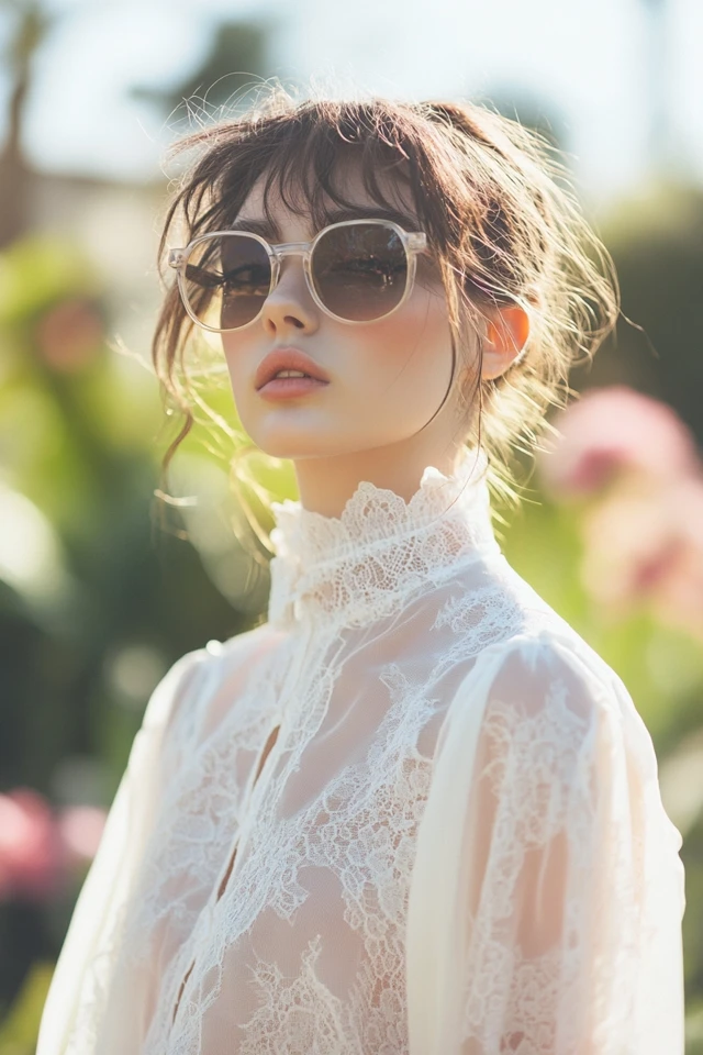 How to Combine Lace and Silk in Feminine Blouses: Timeless Elegance for Every Occasion - photo 4