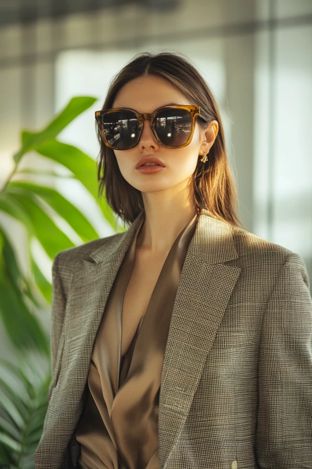 Combining Tweed and Satin for Polished Workwear: Classic Elegance Meets Modern Luxury - photo 4