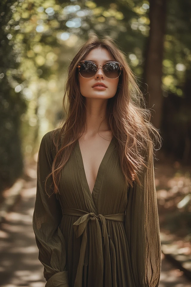 Chiffon and Wool Blends for Chic Transitional Dresses: Effortless Elegance for Changing Seasons - photo 4