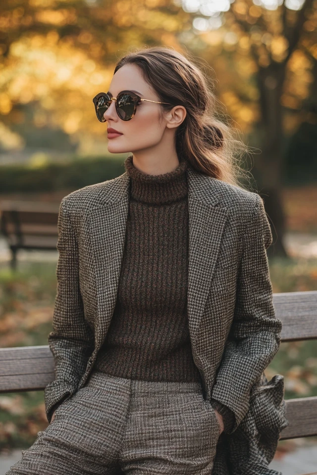 Tweed and Cashmere for Sophisticated Fall Outfits: Timeless Elegance Meets Cozy Luxury - photo 4