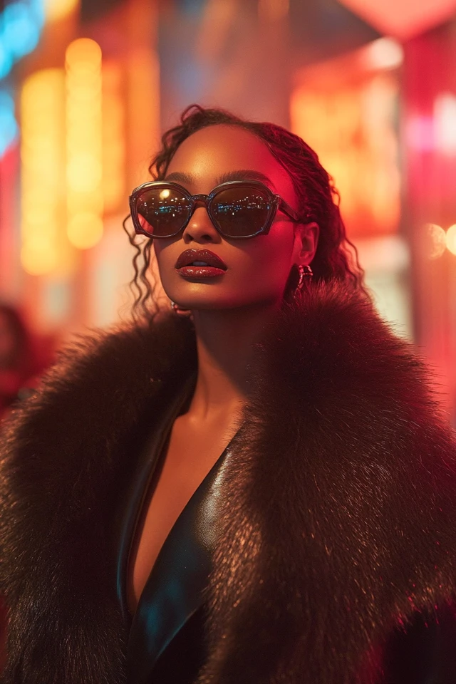 Faux Fur and Satin for Bold, Luxe Looks: Elevate Your Style with Opulent Textures - photo 4