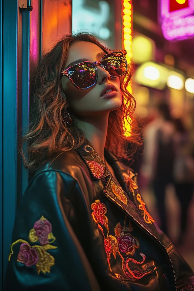 Leather and Embroidery for Statement Jackets - photo 4