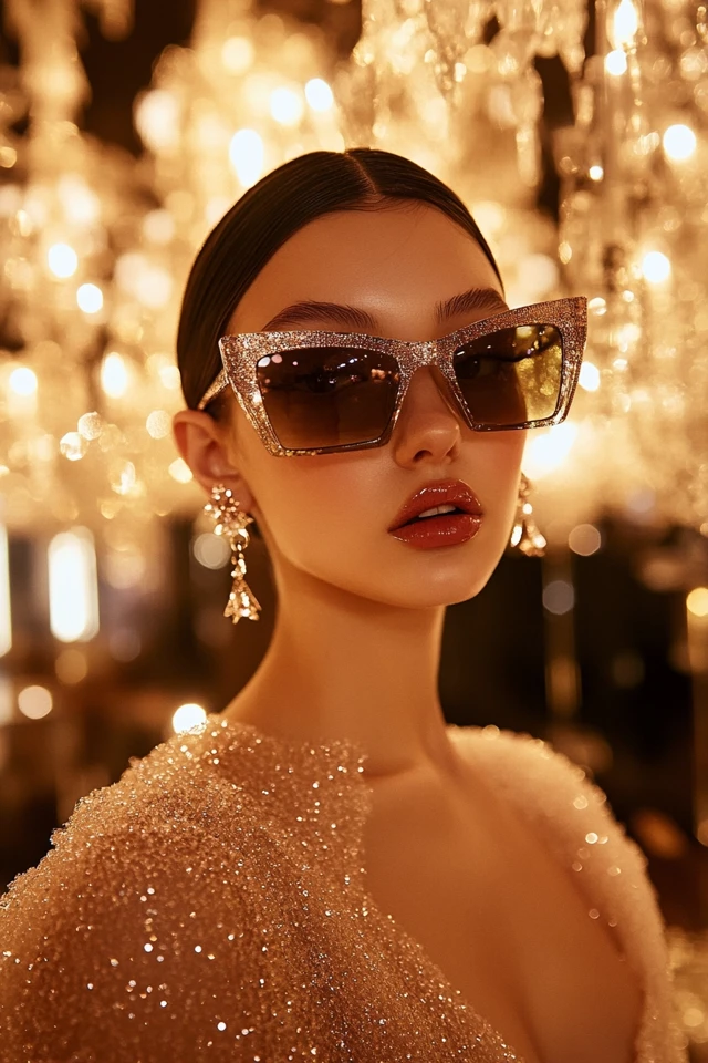 Glittery Accessories for Winter Party Wear - photo 4