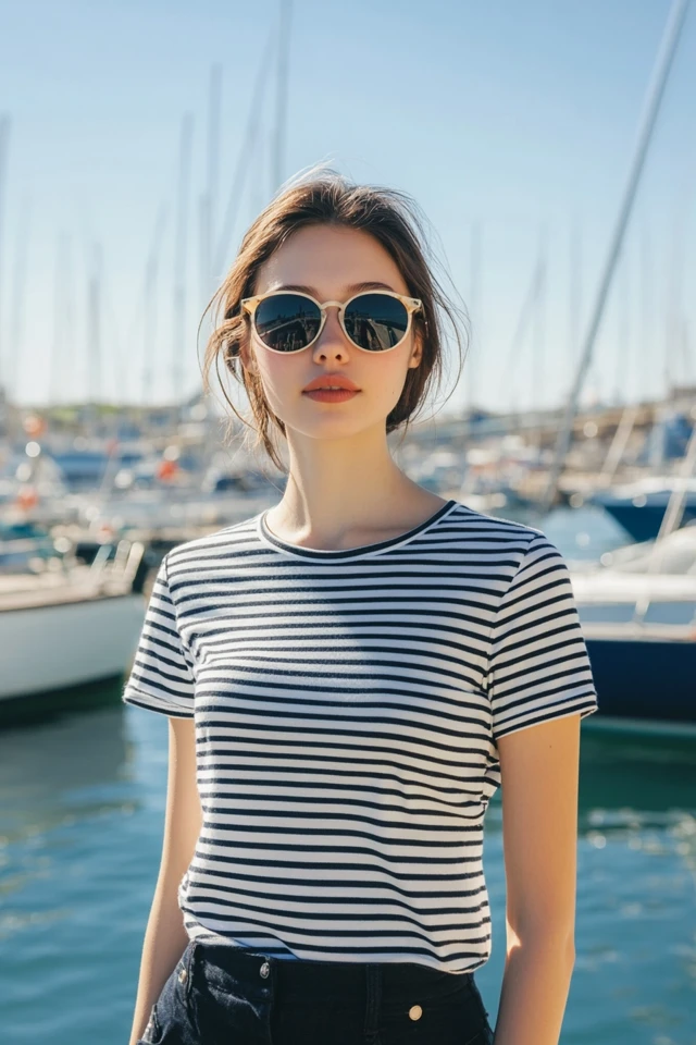 Nautical-Inspired Striped Tees for Spring Outings - photo 4