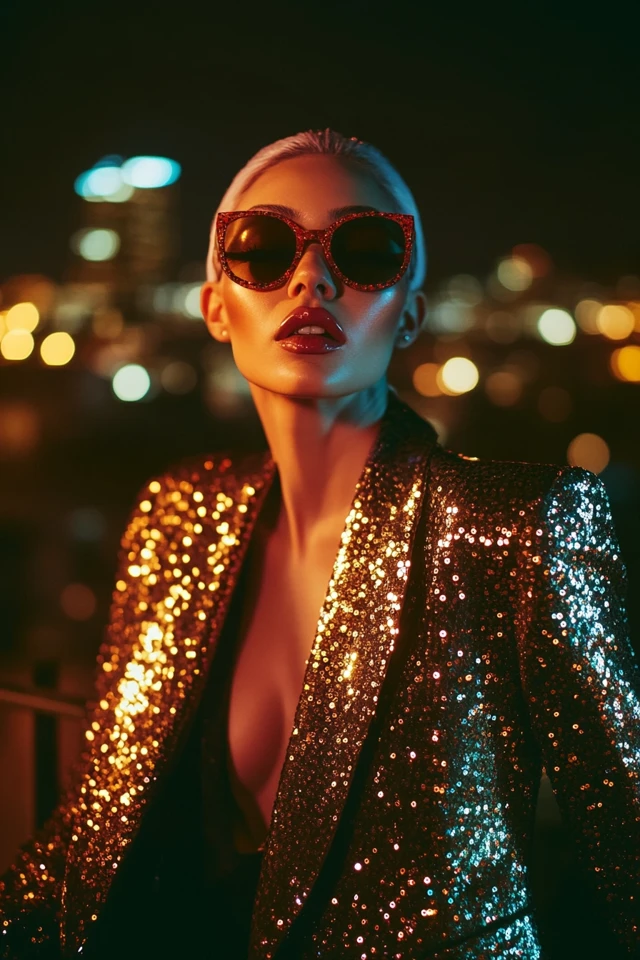 Sparkly Sequin Blazers for Winter Party Vibes - photo 4