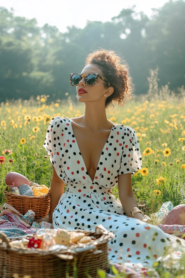 Playful Polka Dot Dresses for Summer Picnics - photo 4