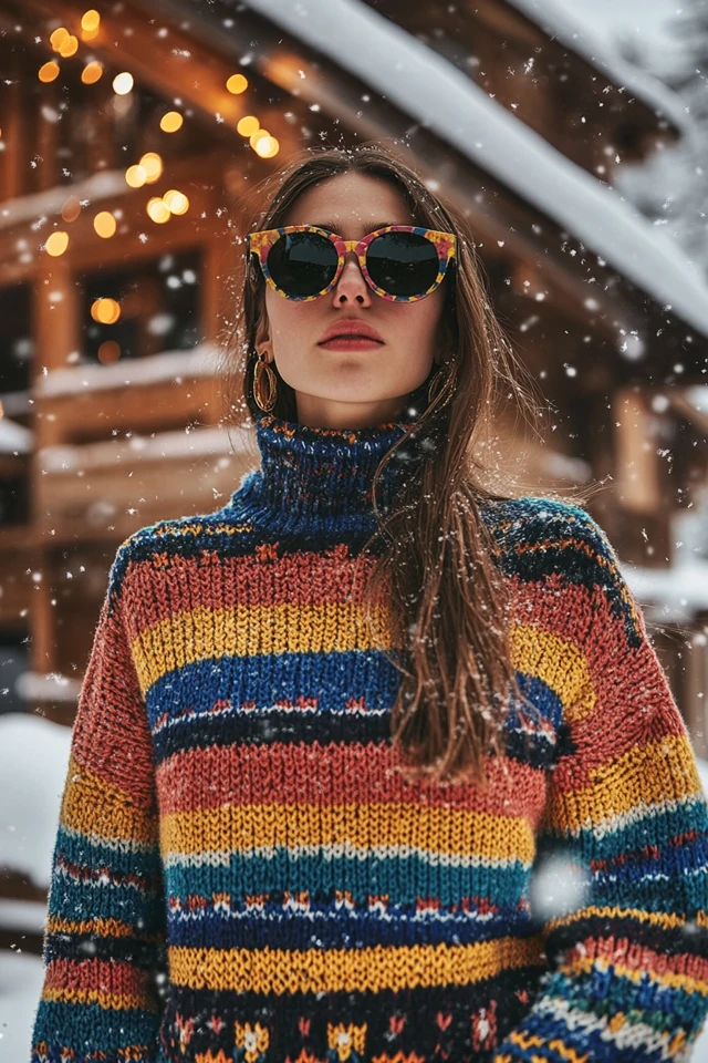 Colorful Knitwear with Fun Patterns for Winter Warmth - photo 4