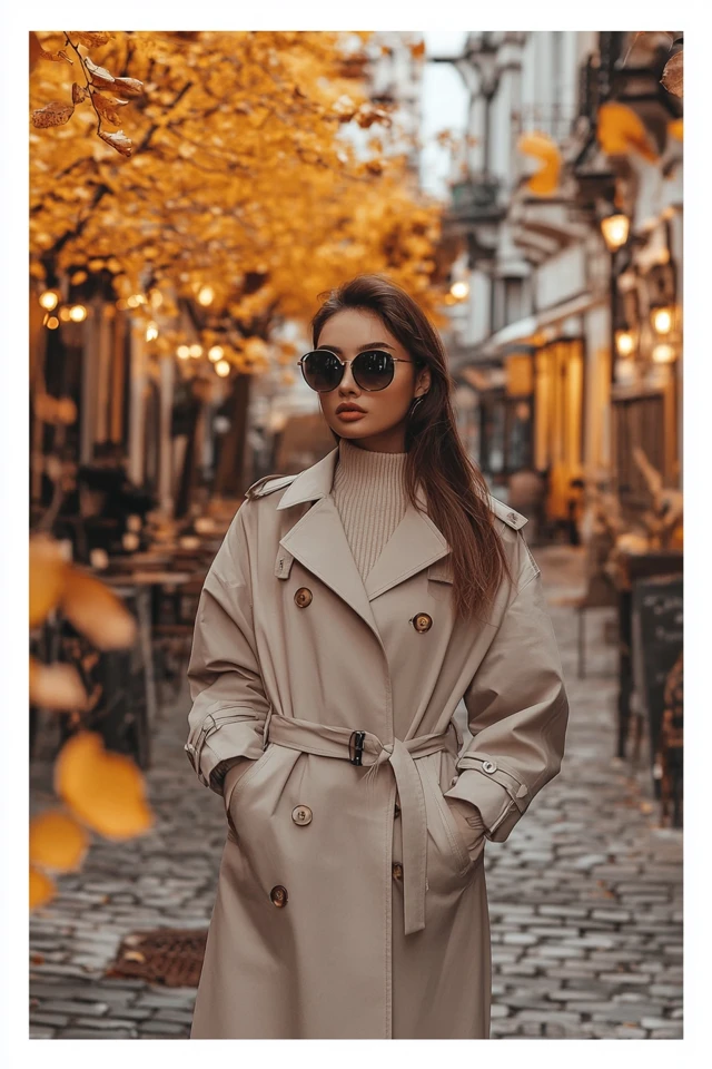 Neutral Tones in Trench Coats for Fall Timeless Style - photo 4