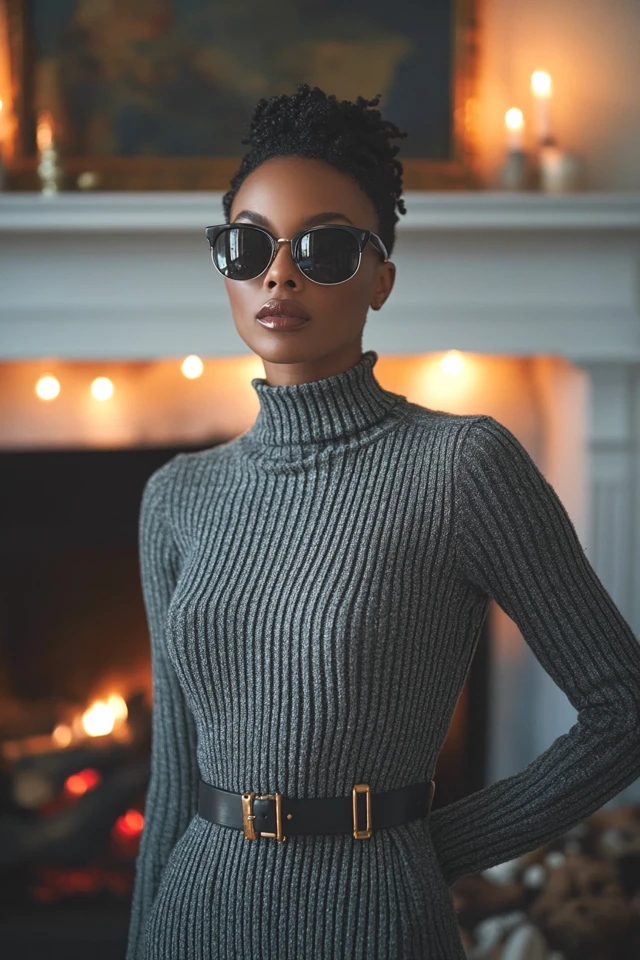 Fitted Sweater Dresses for Cozy Chic - photo 4